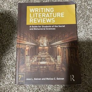 Writing literature reviews. 7th Ed.